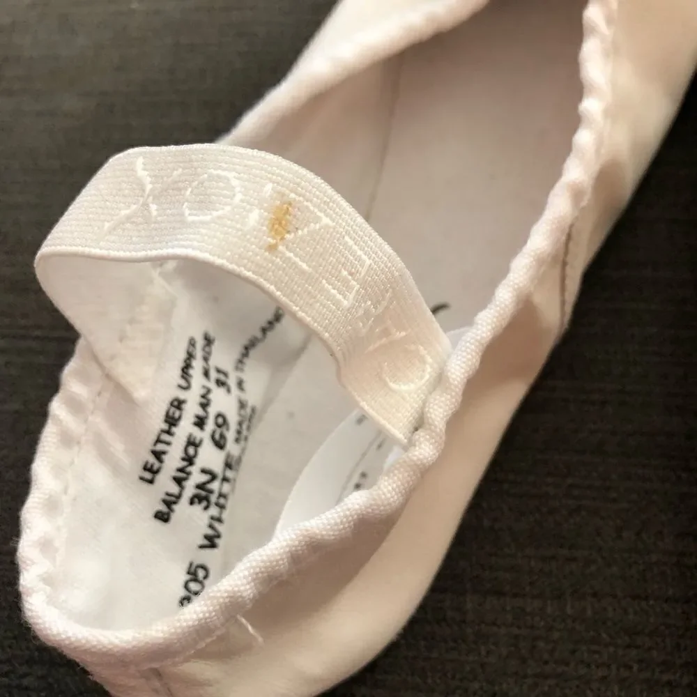 Capezio Kids White Ballet Shoes